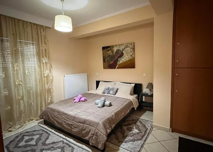 Bakopoulos Resort.ενα όμορφο με τζάκι Apartamento Tríkala